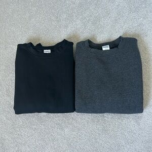 🌸NWOT🌸 Mission Ridge 2Pack Black and Gray Sweatshirts